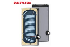 Emaliuotas vandens šildytuvas 150 L su 1,4m2 šilumokaičiu Sunsystem SWPN150 Emaliuotas vandens šildytuvas 150 L su 1,4m2 šilumokaičiu Sunsystem SWPN150